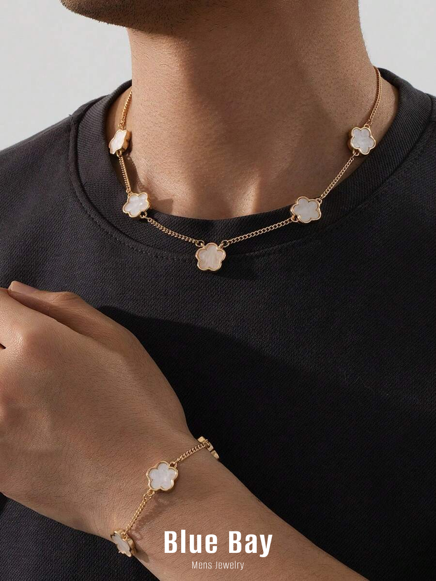 סט שרשרת + צמיד תילתן