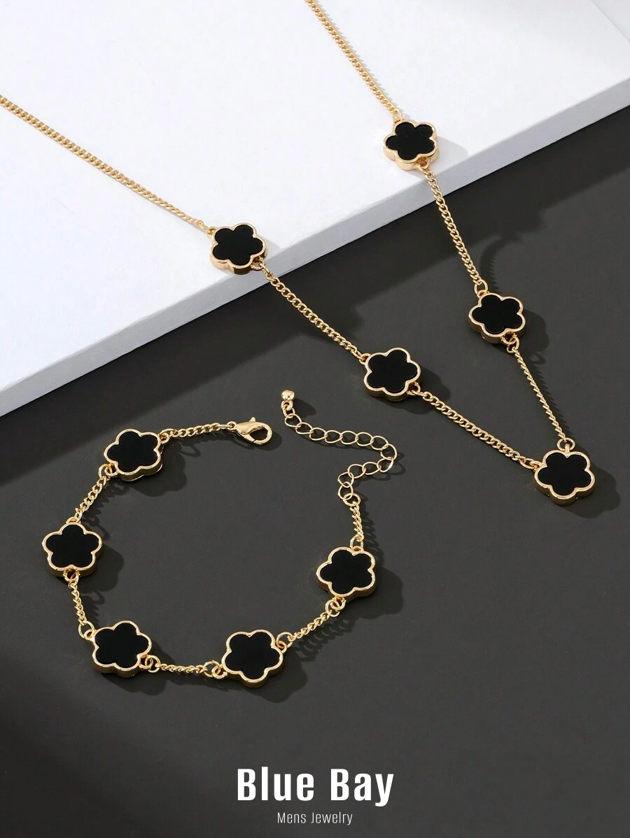 סט שרשרת + צמיד תילתן